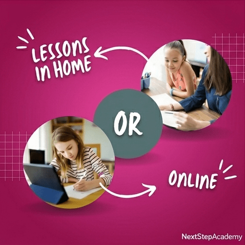In-home or online tutoring - NextStepAcademy